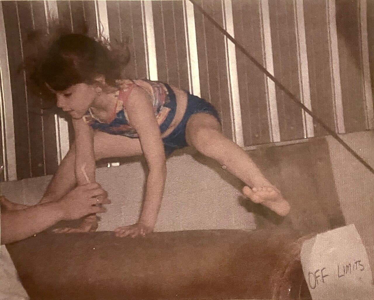 Lisa-Marie Assenza as a child